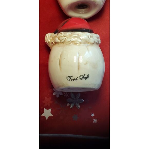 Old World Santa Claus Salt and Pepper Shakers Kitschy Face ~Vintage~ - Picture 5 of 5